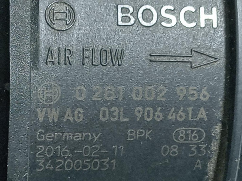 Misuratore Massa ARIA 03L 906 461 A Audi A4 8W5 Avant 2015