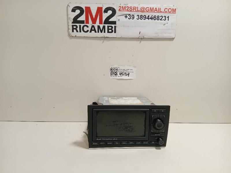 Unita DI Comando Multimediale 8H0 035 192 J Audi A4 8ED Avant 2005