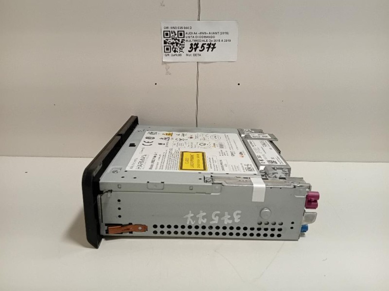 Unita DI Comando Multimediale 8W0035044D Audi A4 8W5 Avant 2015
