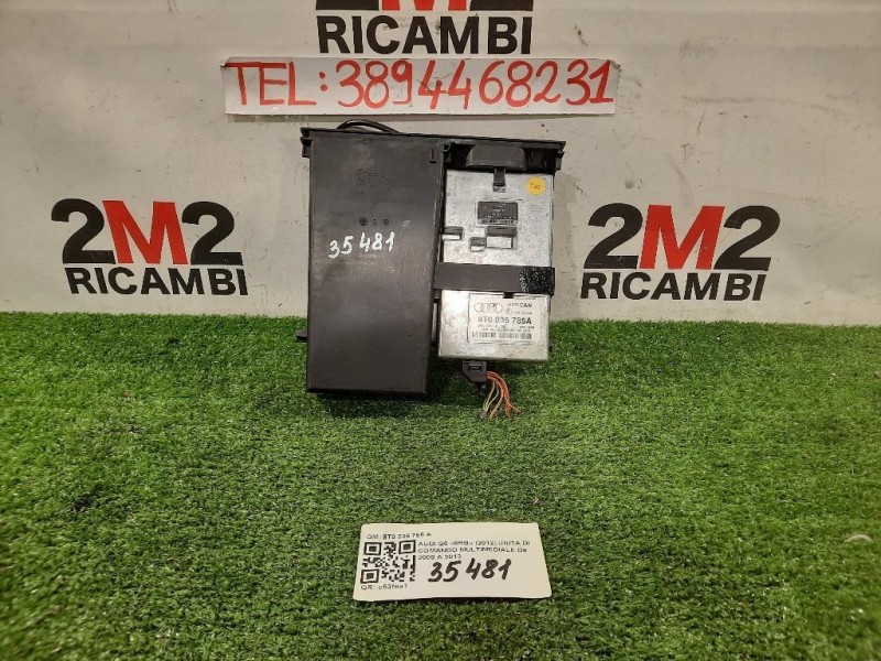 Unita DI Comando Multimediale 8T0 035 785 A Audi Q5 8RB 2012
