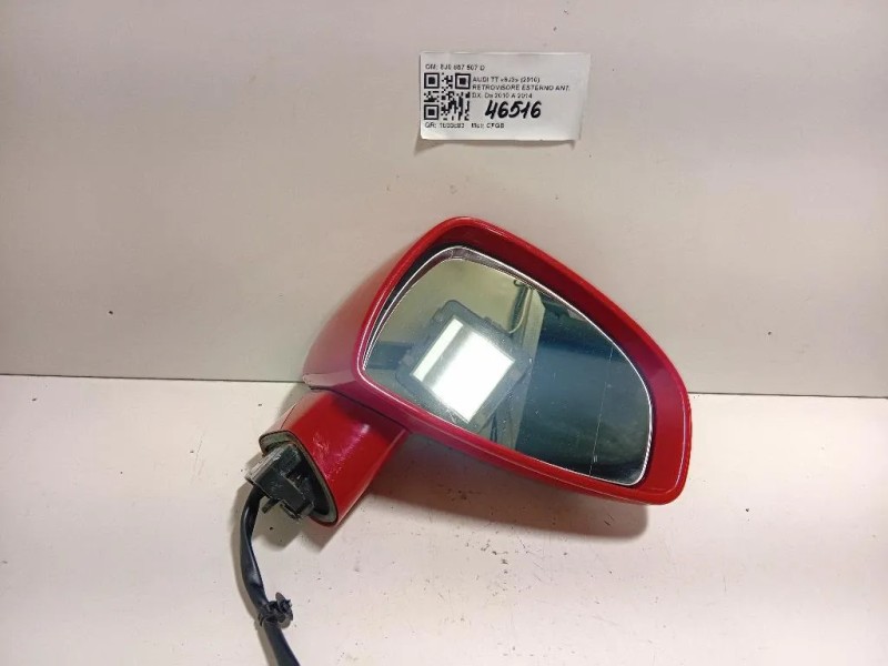 Retrovisore Esterno ANT DX 8J0 857 507 D Audi TT 8J3 2010