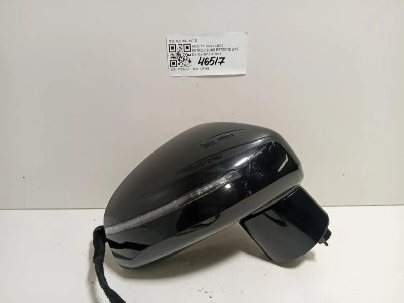 Retrovisore Esterno ANT DX 8J0 857 507 D Audi TT 8J3 2010