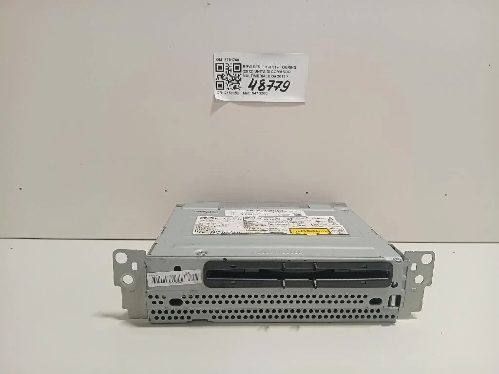 Unita DI Comando Multimediale 8791768 Bmw Serie 3 F31 Touring 2012