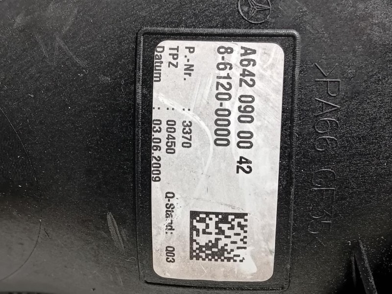 Misuratore Massa ARIA A6420900042 Mercedes Classe C W204 2007