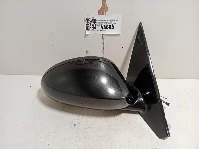 Retrovisore Esterno ANT DX 010803 Bmw Serie 1 E87 Berlina 2005