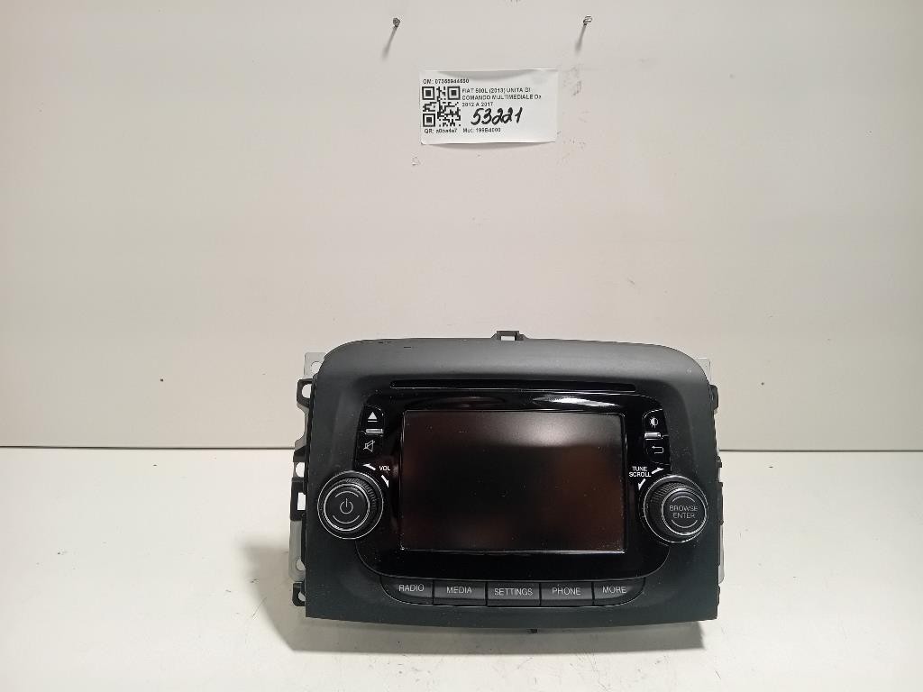 Unita DI Comando Multimediale 07355944690 Fiat 500L 2013