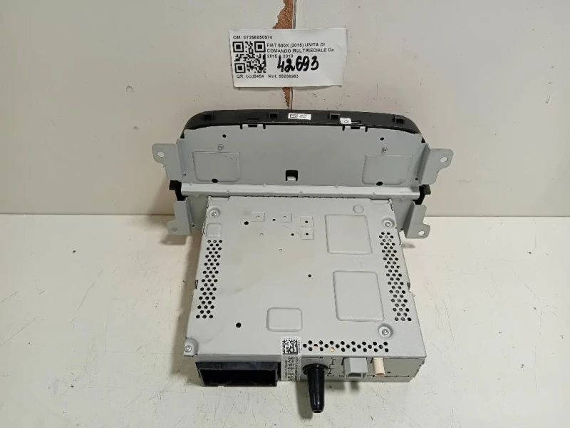 Unita DI Comando Multimediale 07356050970 Fiat 500X 2015