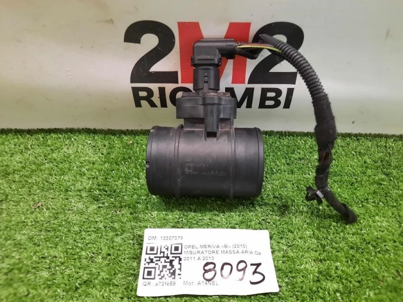 Misuratore Massa ARIA 13307079 Opel Meriva B 2010