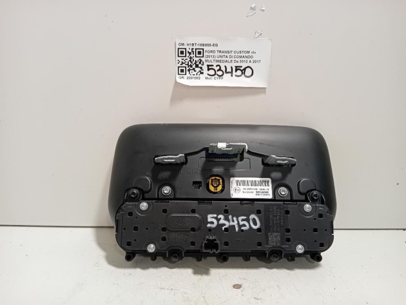 Unita DI Comando Multimediale H1BT-18B955-EG Ford Transit Custom I 2013