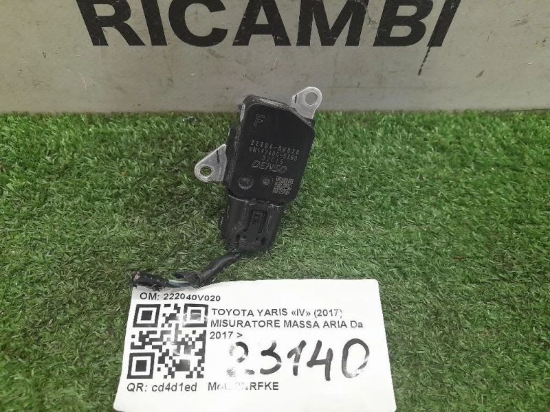 Misuratore Massa ARIA 222040V020 Toyota Yaris IV 2017