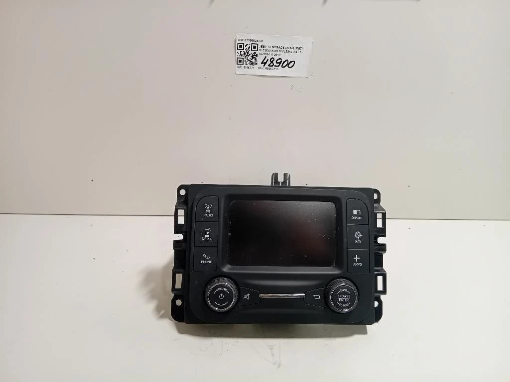 Unita DI Comando Multimediale 07356524230 Jeep Renegade 2015