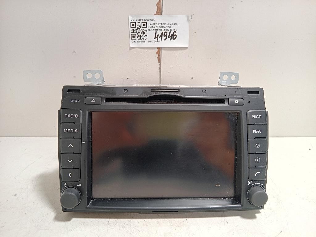Unita DI Comando Multimediale 96560-3U600WK Kia Sportage III 2010