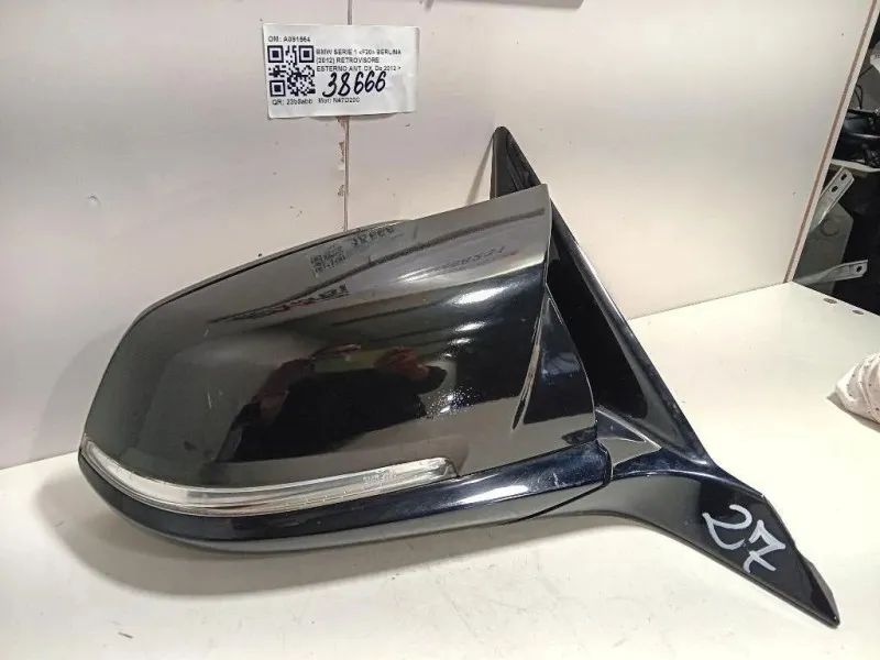 Retrovisore Esterno ANT DX SPECCHIO SPECCHIETTO Bmw Serie 1 F20 Berlina 2012