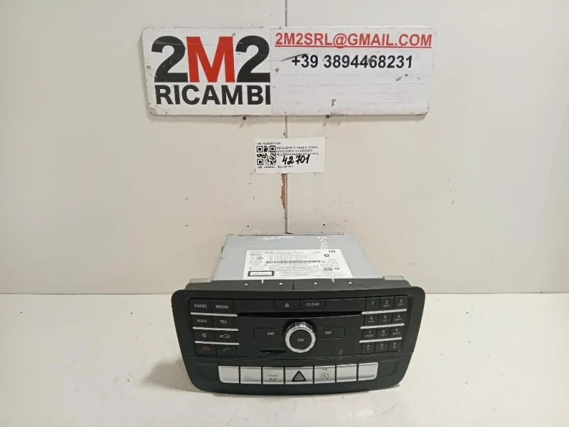 Unita DI Comando Multimediale A2469011106 Mercedes Classe B W246 2012