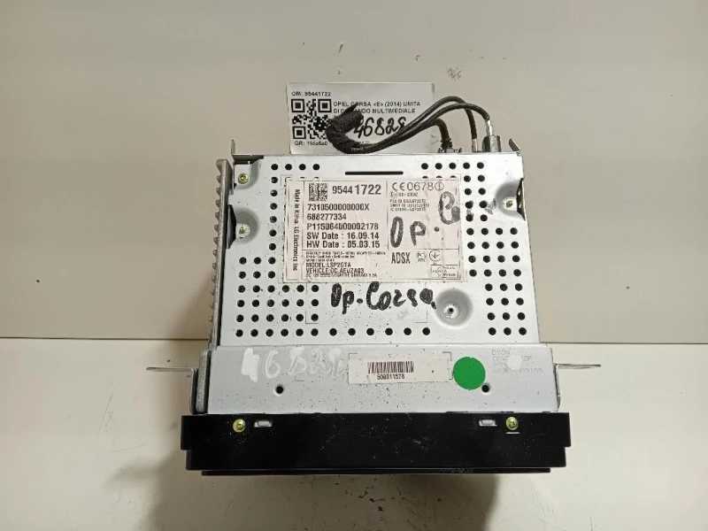 Unita DI Comando Multimediale 95441722 Opel Corsa E 2014