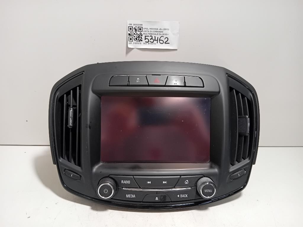 Unita DI Comando Multimediale 26202389 Opel Insignia A 2013