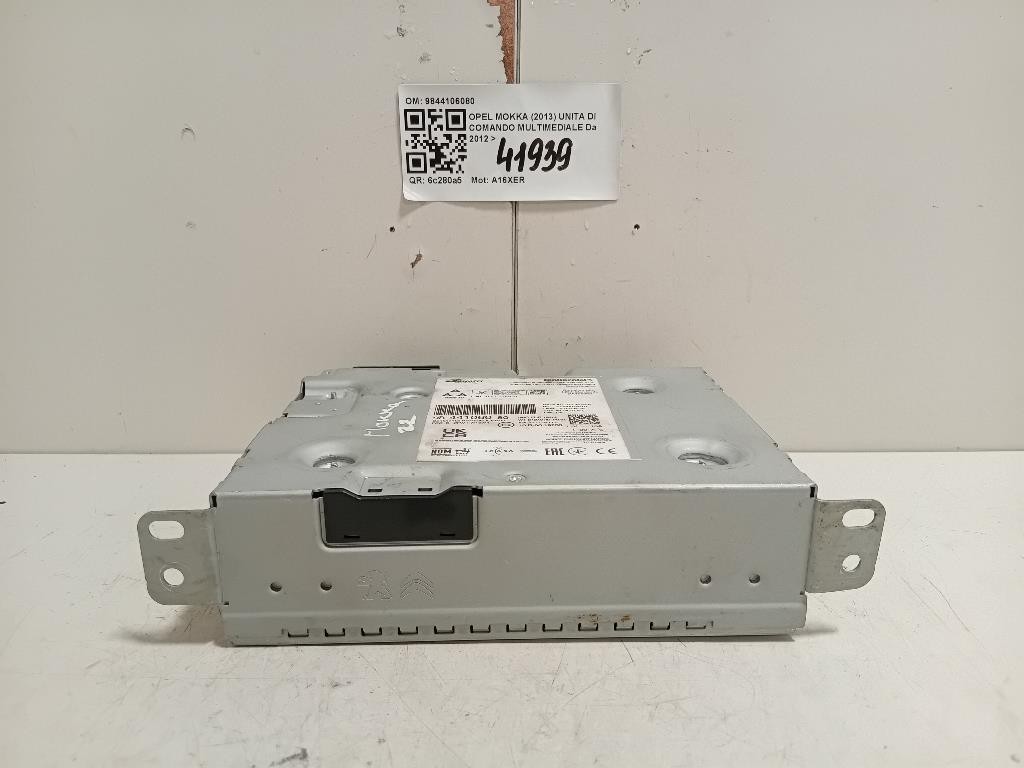 Unita DI Comando Multimediale 9844106080 Opel Mokka 2013