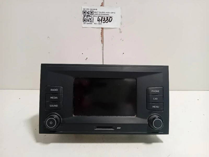 Unita DI Comando Multimediale 5F0 035 888 B Seat Toledo KG3 2013