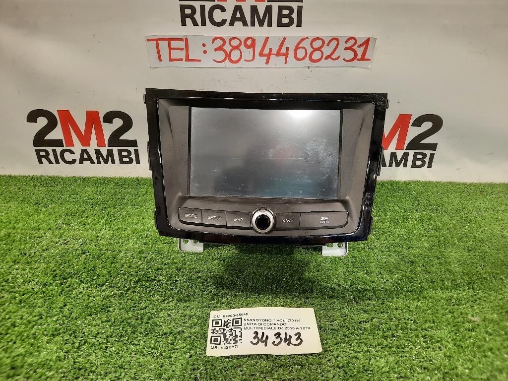 Unita DI Comando Multimediale 89200-35040 Ssangyong Tivoli 2015