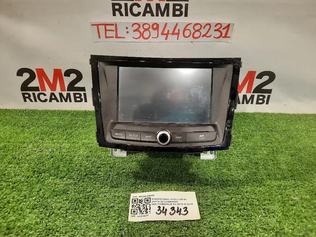 Unita DI Comando Multimediale 89200-35040 Ssangyong Tivoli 2015
