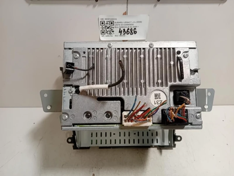 Unita DI Comando Multimediale 86301AG310 Subaru Legacy V 2009