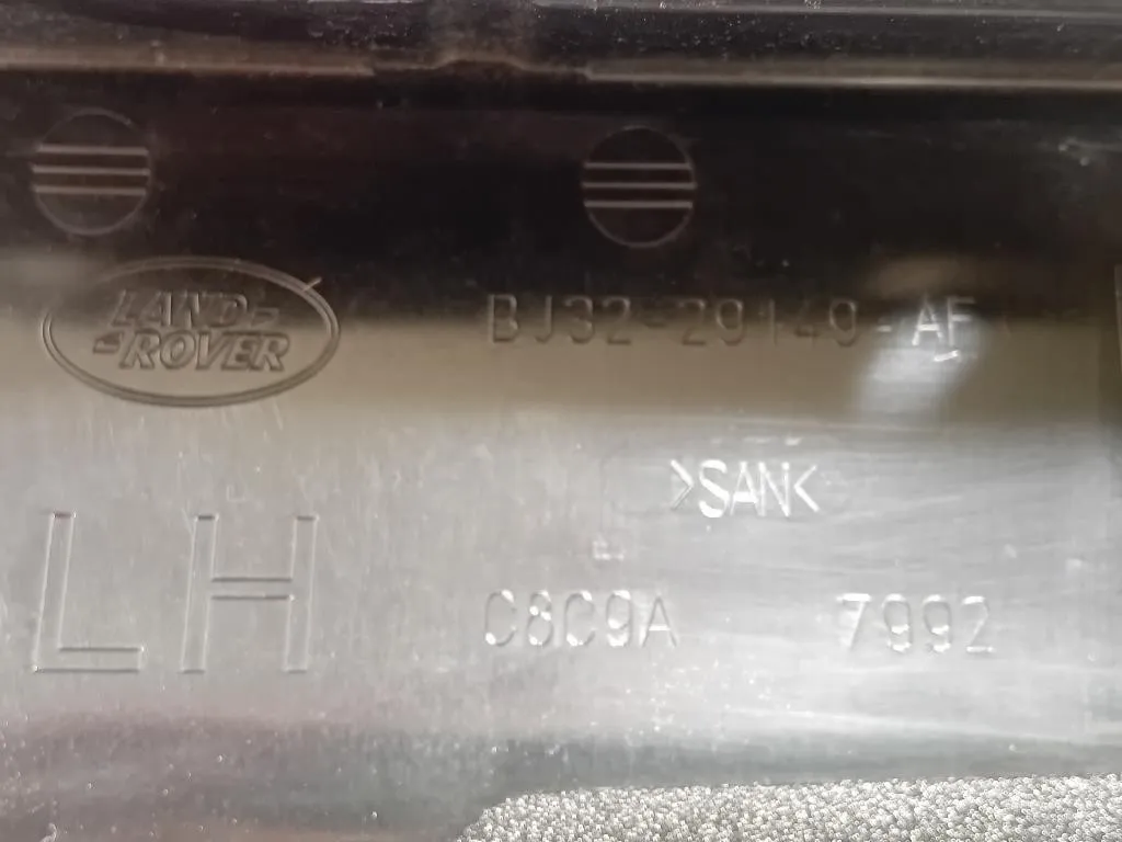 Modanatura Adesiva Parafango POST SX BJ32-29149-AF Land Rover Range Rover Evoque I 2011