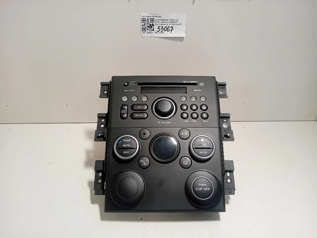 Unita DI Comando Multimediale 39520-79K10-CAT Suzuki Grand Vitara II 2005