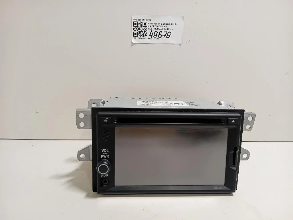 Unita DI Comando Multimediale 39920-61MR3 Suzuki SX4 S-cross 2016