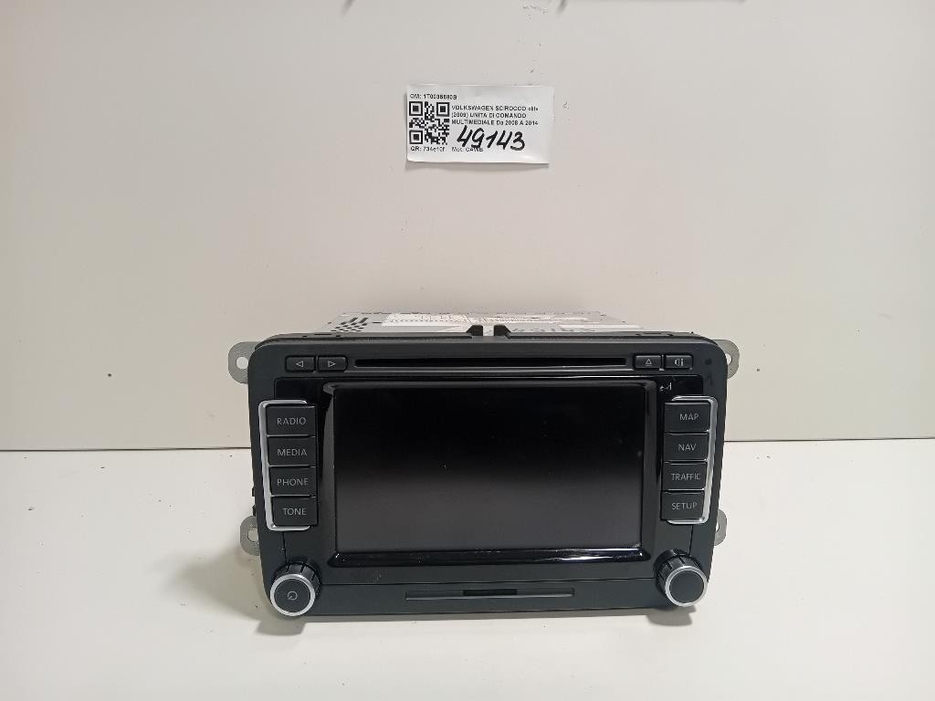 Unita DI Comando Multimediale 1T0035680B Volkswagen Scirocco III 2009