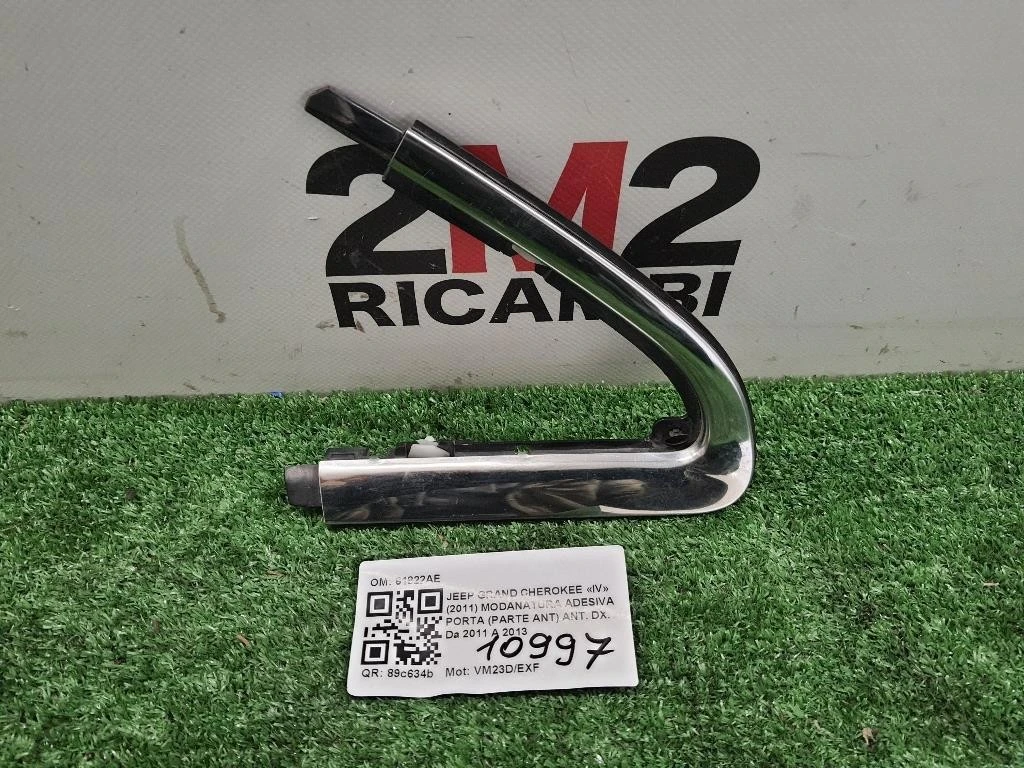 Modanatura Adesiva Porta Parte ANT ANT DX 61822AE Jeep Grand Cherokee IV 2011
