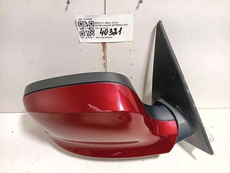 Retrovisore Esterno ANT DX 5 PIN Bmw X1 E84 2010