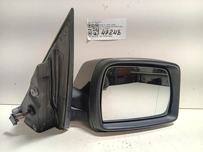 Retrovisore Esterno ANT DX 51163448132 Bmw X3 E83 2004