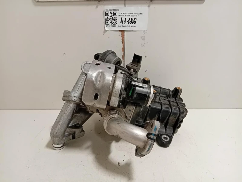 Valvola EGR 9807593080 0280751018 Citroen Jumper III 2014