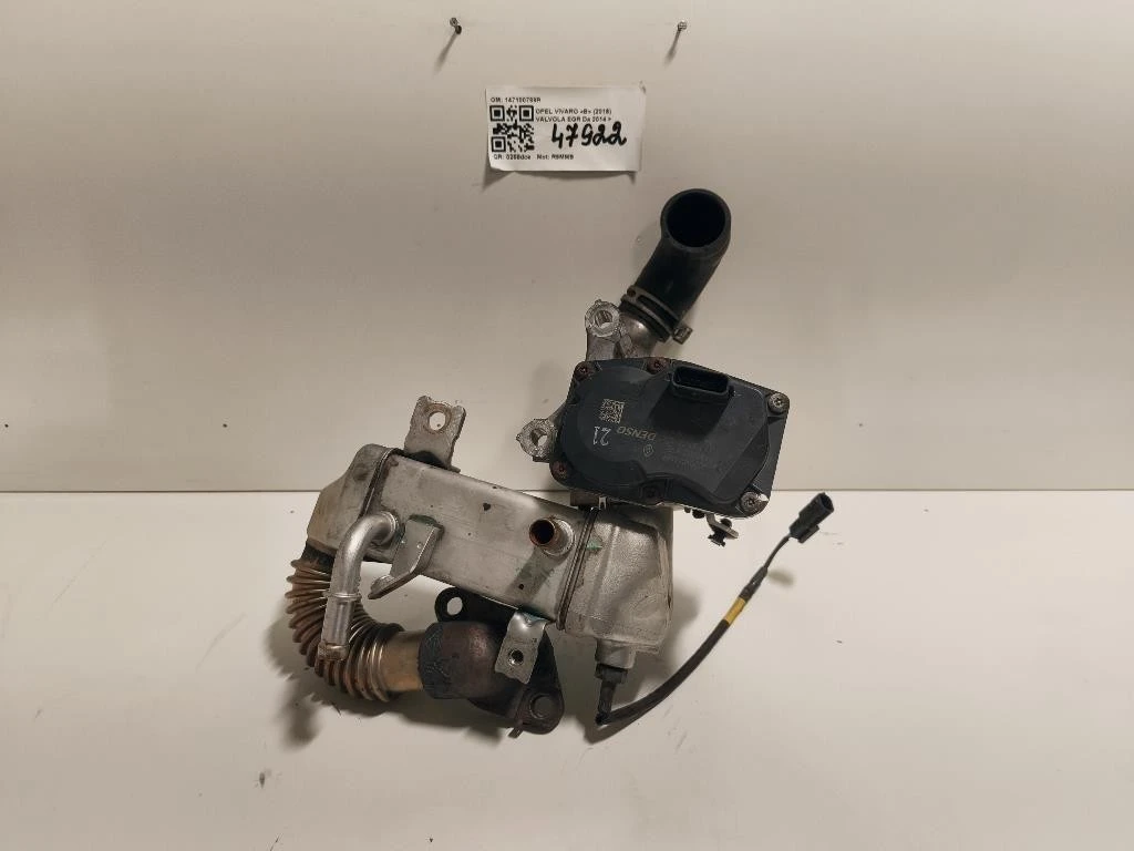 Valvola EGR 147100789R Opel Vivaro B 2015