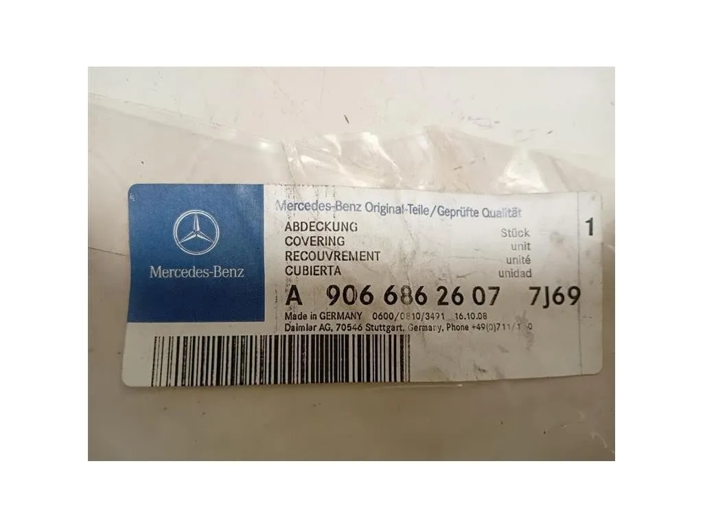 Modanatura Adesiva Porta ANT DX A9066862607 Mercedes Sprinter III 2007