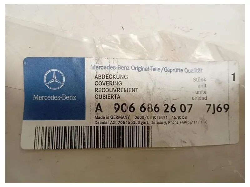 Modanatura Adesiva Porta ANT DX A9066862607 Mercedes Sprinter III 2007