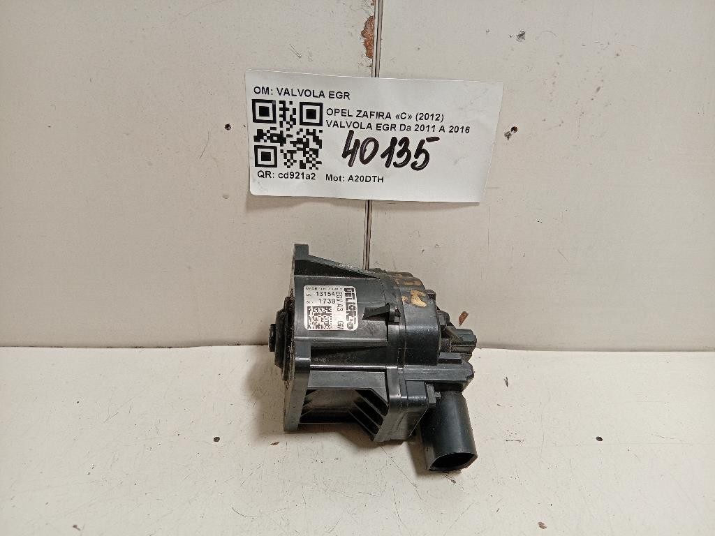 Valvola EGR VALVOLA EGR Opel Zafira C 2012