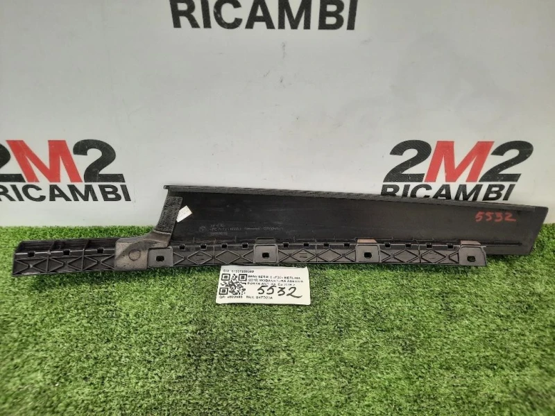 Modanatura Adesiva Porta ANT SX 51337258309 Bmw Serie 3 F30 Berlina 2015