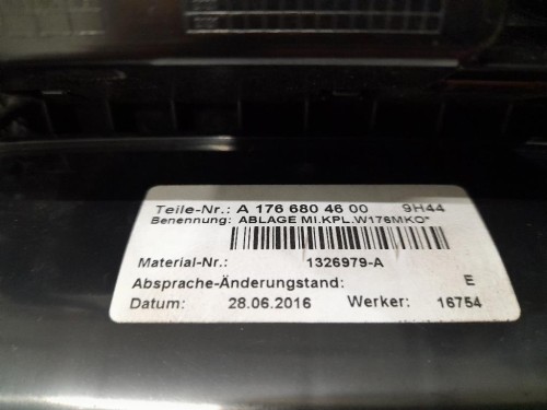 VANO Portaoggetti Console Centrale ANT