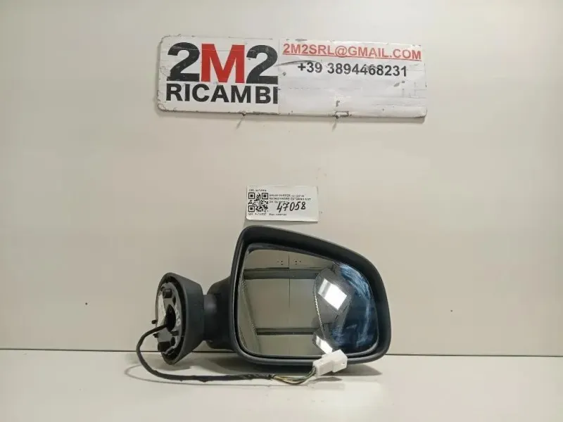 Retrovisore Esterno ANT DX 5 FILI SPECCHIO VETRO SPECCHIETTO Dacia Duster I 2014