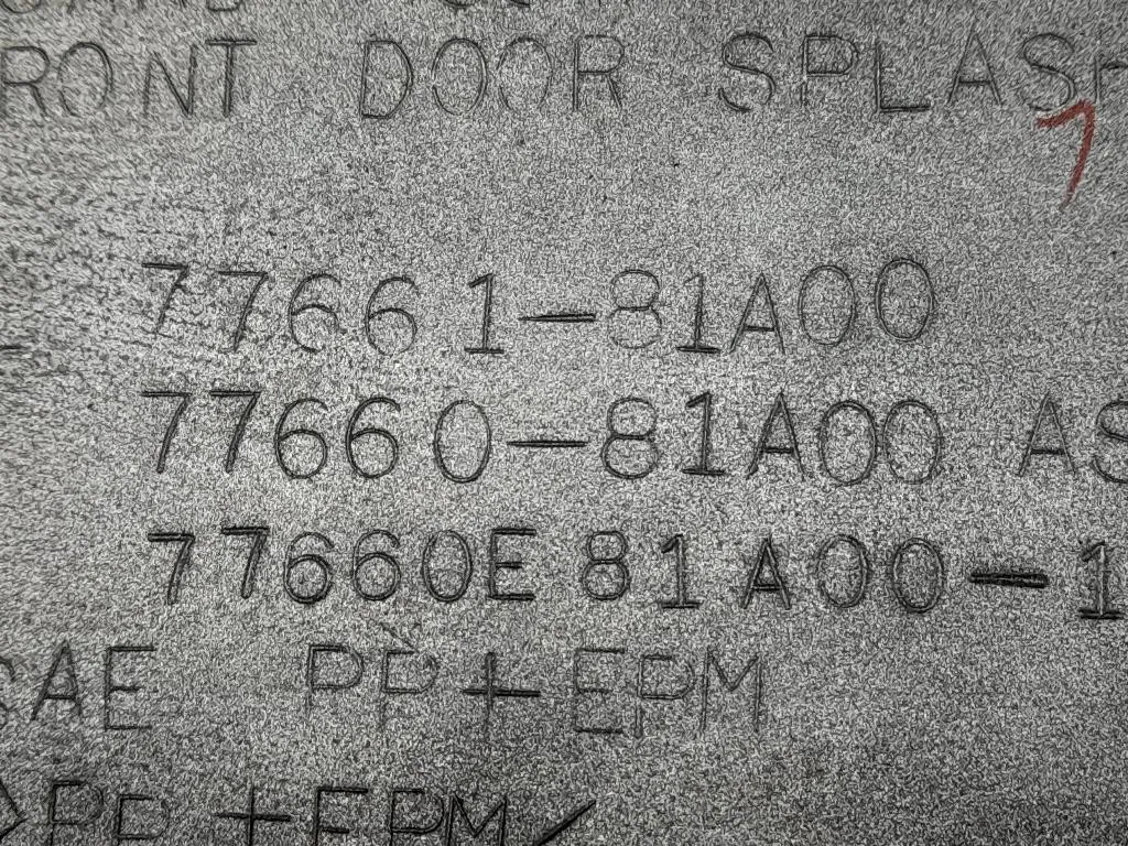 Modanatura Adesiva Porta ANT SX 7766181A Suzuki Jimny I 1999