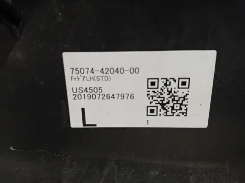 Modanatura Adesiva Porta ANT SX 75074-42040-00 Toyota RAV 4 V 2018