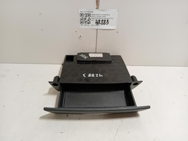 VANO Portaoggetti Cruscotto INF A1716800552 Mercedes Classe SLK R171 2008