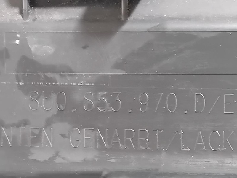 Modanatura Adesiva Porta POST DX 8U0 853 970 Audi Q3 8UB 2012