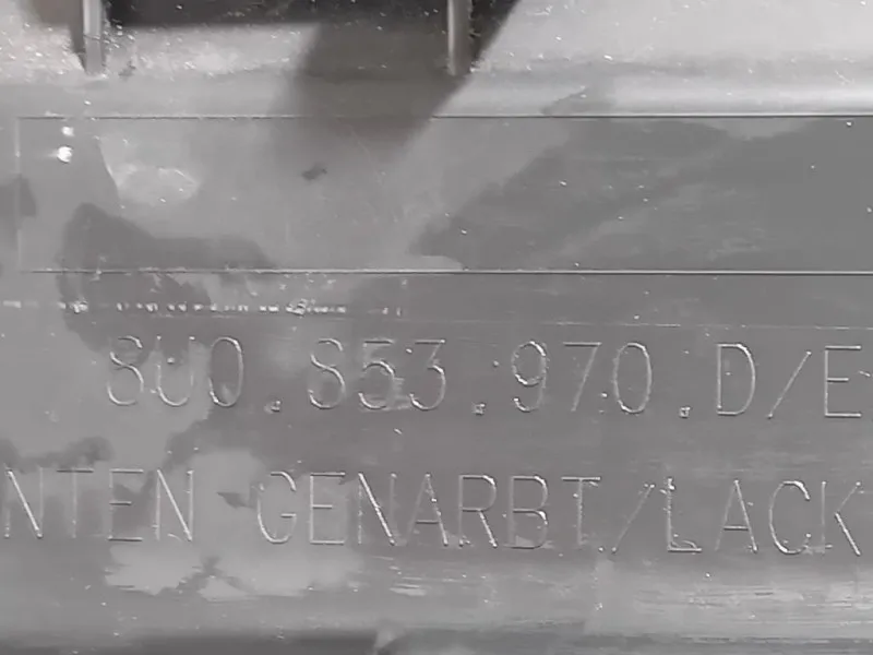 Modanatura Adesiva Porta POST DX 8U0 853 970 Audi Q3 8UB 2012