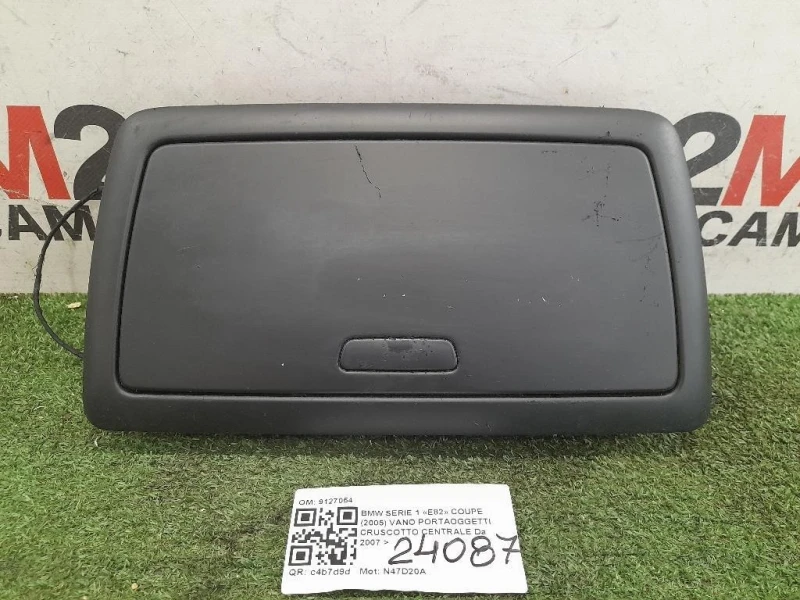 VANO Portaoggetti Cruscotto Centrale 9127054 Bmw Serie 1 E82 Coupe 2005