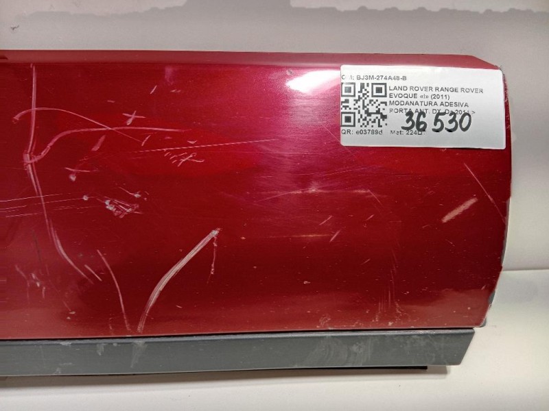 Modanatura Adesiva Porta POST DX BJ3M-274A48-B Land Rover Range Rover Evoque I 2011