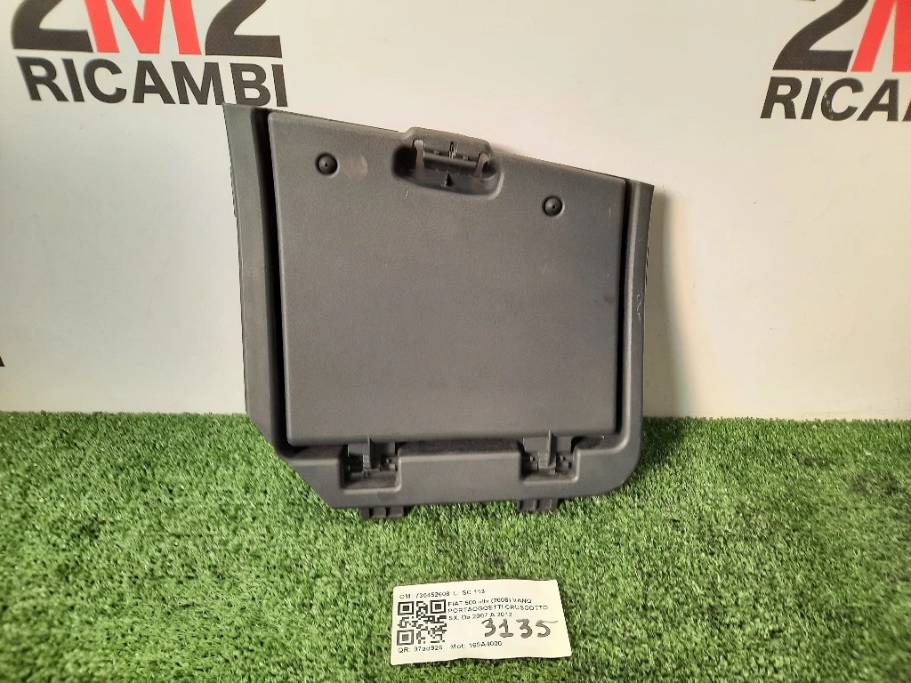 VANO Portaoggetti Cruscotto SX 735452608 Fiat 500 II 2008