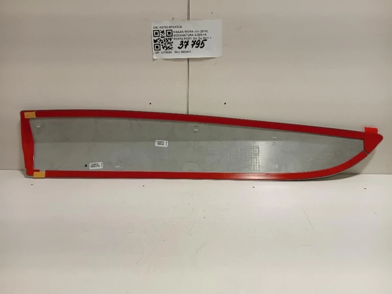 Modanatura Adesiva Porta POST DX KE760-5FAXXCA Nissan Micra V 2016