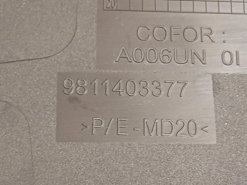 Modanatura Adesiva Porta POST DX 9811403377 Peugeot 3008 II 2016